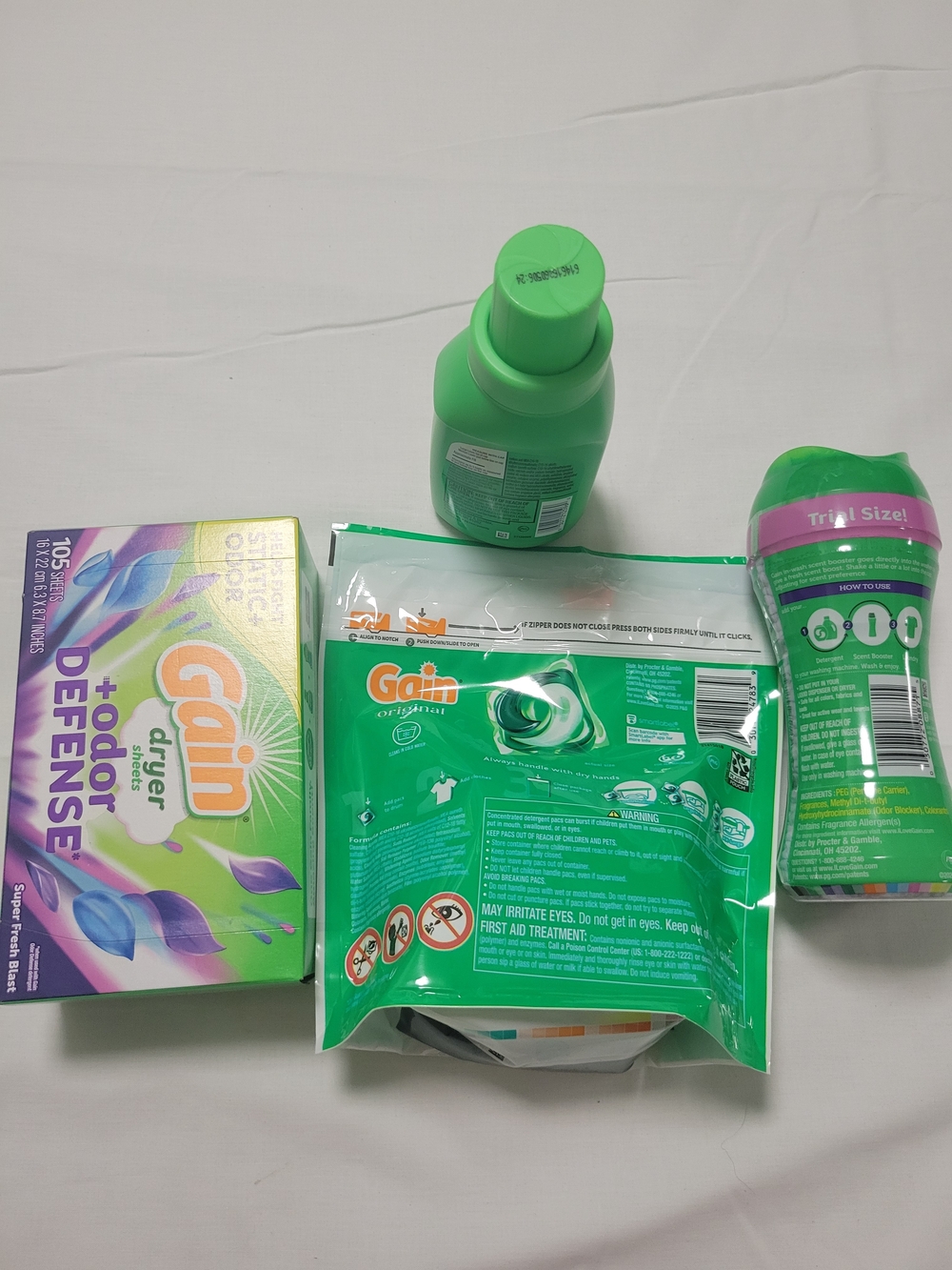 Green Laundry Care Bundle - Fresh Scent (Green)